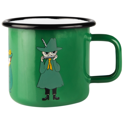 Smaltovaný plecháček Retro Snufkin 3,7 dl                    