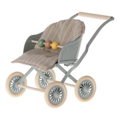                             Kočárek pro myšky Maileg Baby Blue                        