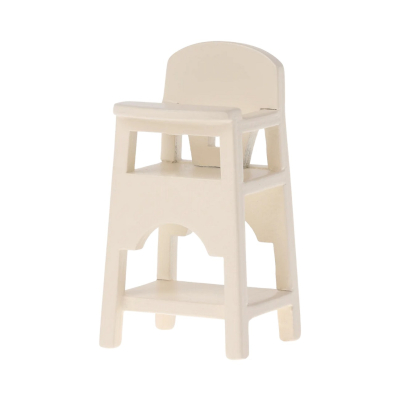 Jídelní židlička pro myšky Maileg Off White                    