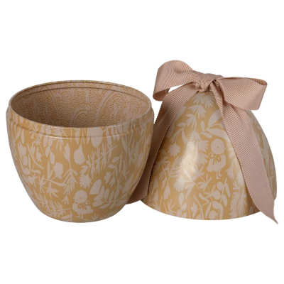                             Velikonoční dóza se stužkou Egg Cream Yellow                        