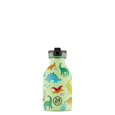 Nerezová dětská láhev Jurassic Friends 250ml                    