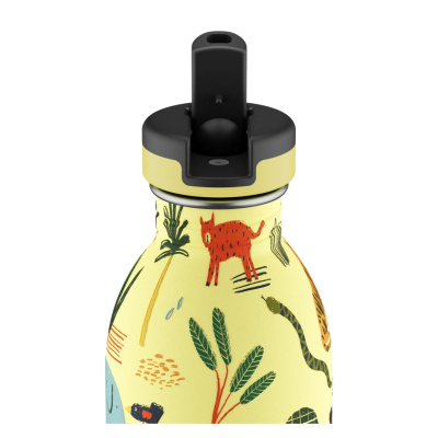                             Nerezová dětská láhev Jungle Friends 500ml                        