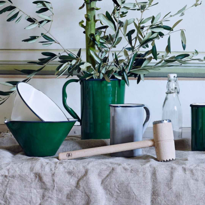                             Palička na maso s kovovým zakončením Beech 29 cm                        