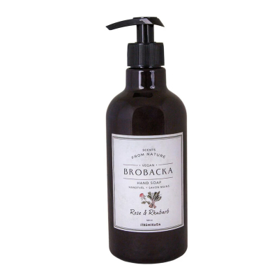 Tekuté mýdlo na ruce Brobacka Rose Rhubarb 500 ml                    