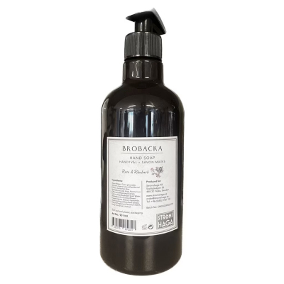                             Tekuté mýdlo na ruce Brobacka Rose Rhubarb 500 ml                        