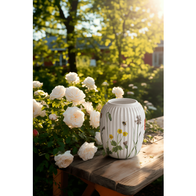                             Porcelánová váza Hammershoi Summer Flowers 21 cm                        