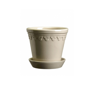 Květináč Kobenhavner glazovaný Sand 16 cm                    