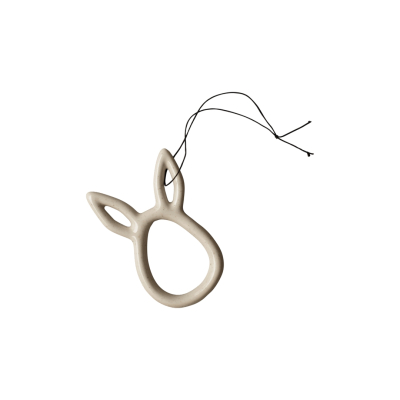 Závěsná velikonoční dekorace Rabbit Vanilla 8 cm                    