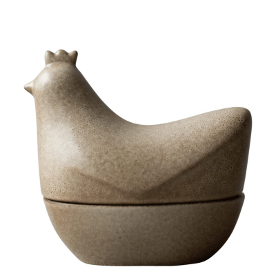 Velikonoční dóza Happy Hen Beige Large                    