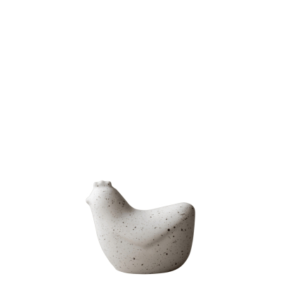 Velikonoční dekorace slepička Happy Hen White Dot                    