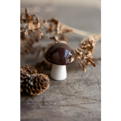 Podzimní dekorace hříbek Bovik Brown                    