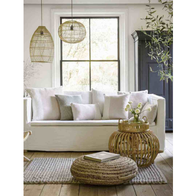                             Puf z juty Boho Natural 60 cm                        