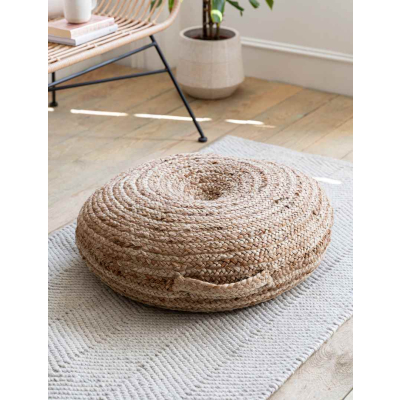 Puf z juty Boho Natural 60 cm                    