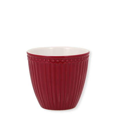 Šálek bez ouška Alice Latte Claret Red 300 ml                    