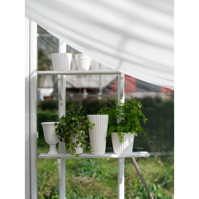                             Květináč Viveka White Tall 27 cm                        