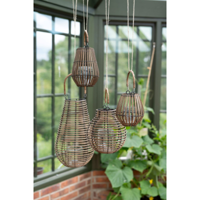                             Dřevěná lucerna Kiana 28 cm                         