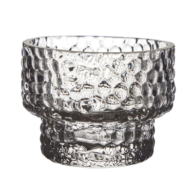 Skleněný svícen Dotti Clear 6 cm                    