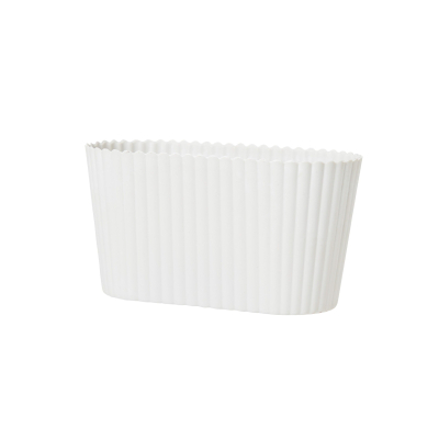 Obal na květináč Yodit Oval White 20 cm                    