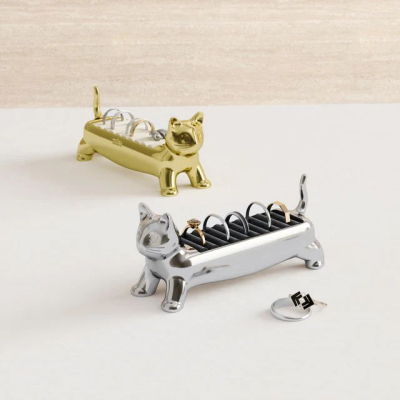                             Šperkovnice na prstýnky Ali Cat Brass                        