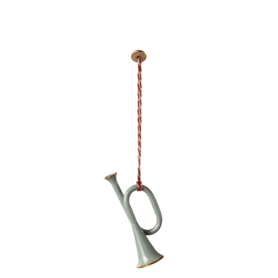 Vánoční plechová ozdoba Trumpet Mint                    