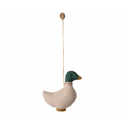 Vánoční bavlněná ozdoba Duck Green                    
