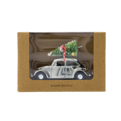                             Vánoční autíčko Xmas Car Mini Silver                        