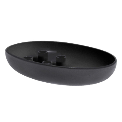                             Adventní keramický svícen Gullholmen Glossy Black                        