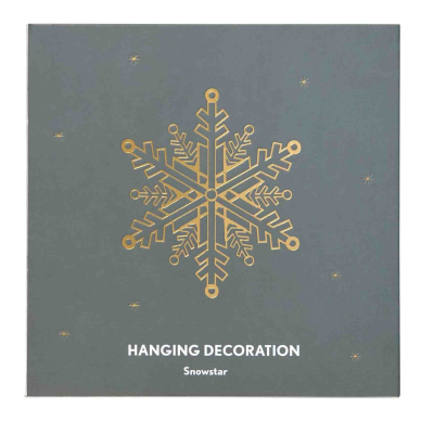                             Závěsná dekorace Snowstar Gold                        