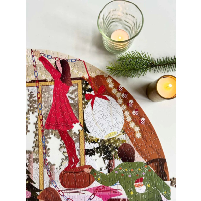                             Puzzle A Day in December 1000 dílků                        