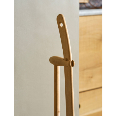                             Lopatka a smetáček s dlouhou rukojetí Beech Black                        