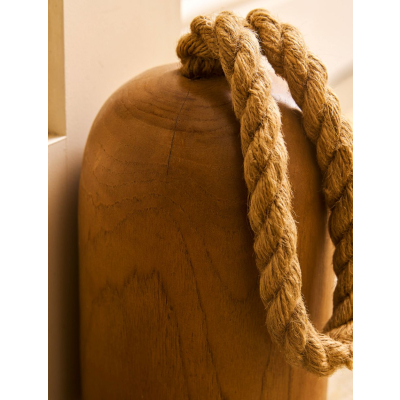                             Zarážka na dveře z teakového dřeva Blockey                        