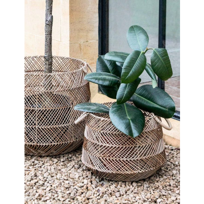                            Set 2 ks košíků Hinton Woven Basket                        