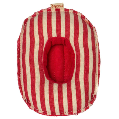                             Člun pro myšky Maileg Red Stripes                        