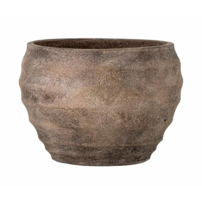 Terakotový květináč Roha Brown 20,5 cm                    