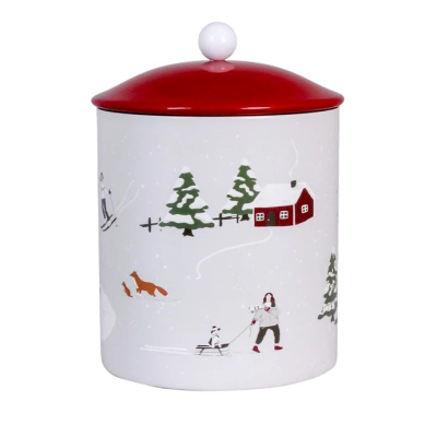                             Plechová dóza Winterland 20 cm                        