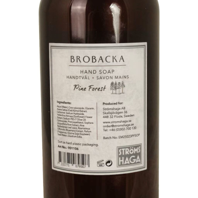                             Tekuté mýdlo na ruce Brobacka Wildflowers 500 ml                        