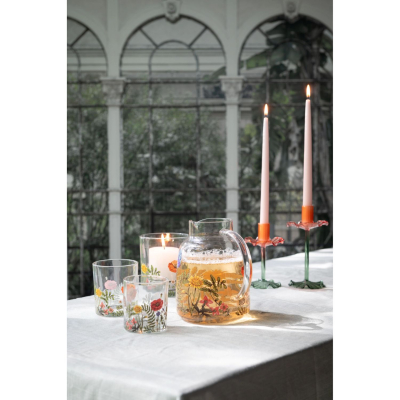                             Skleněný džbán s květinami Anna Flowers 1,2 l                        