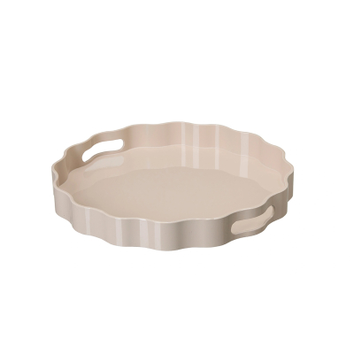 Plastový podnos Yen Beige 33 cm                    