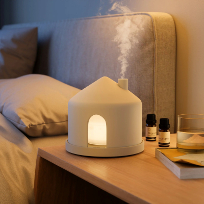                            Aroma difuzér s LED světlem Casita Sand                        