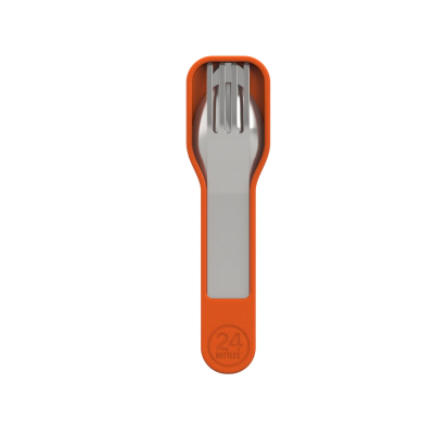 Nerezový cestovní příbor Portable - set 3 ks                    