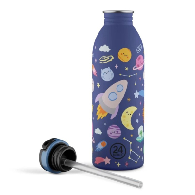                             Nerezová dětská láhev Space Friends 500ml                        