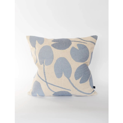 Vyšívaný povlak na polštář Lilies Blue 50x50 cm                    
