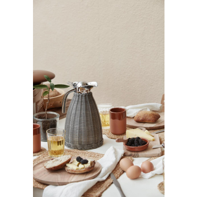                             Termoska Polyrattan Handwoven Grey 1,5 l                        