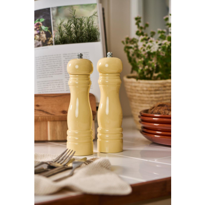                             Dřevěné mlýnky na pepř a sůl Light Yellow                        