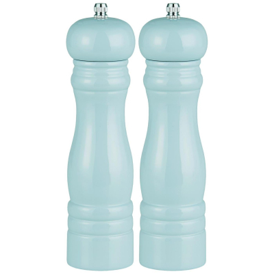 Dřevěné mlýnky na pepř a sůl Light Blue                    
