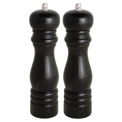 Dřevěné mlýnky na pepř a sůl Black                    