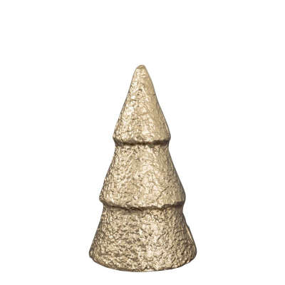 Kovová dekorace stromek Tree Gold 21 cm                    