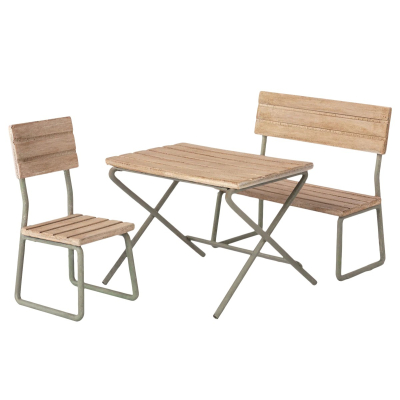 Zahradní nábytek pro myšky Maileg - set 3 ks                    