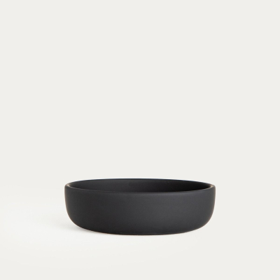                             Keramická mýdlenka Almeri Black 11 cm                        