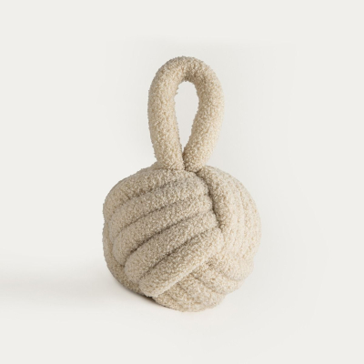 Textilní zarážka do dveří Solenne Knot 17 cm                    